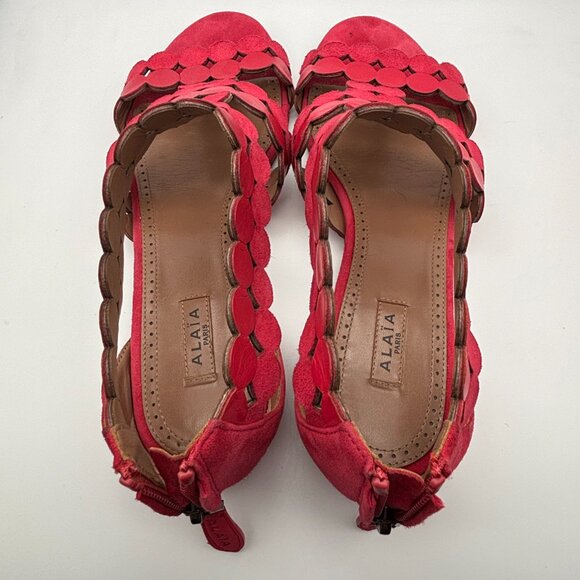 Alaia Circle Gladiator flats in size 38 - Picture 4 of 8